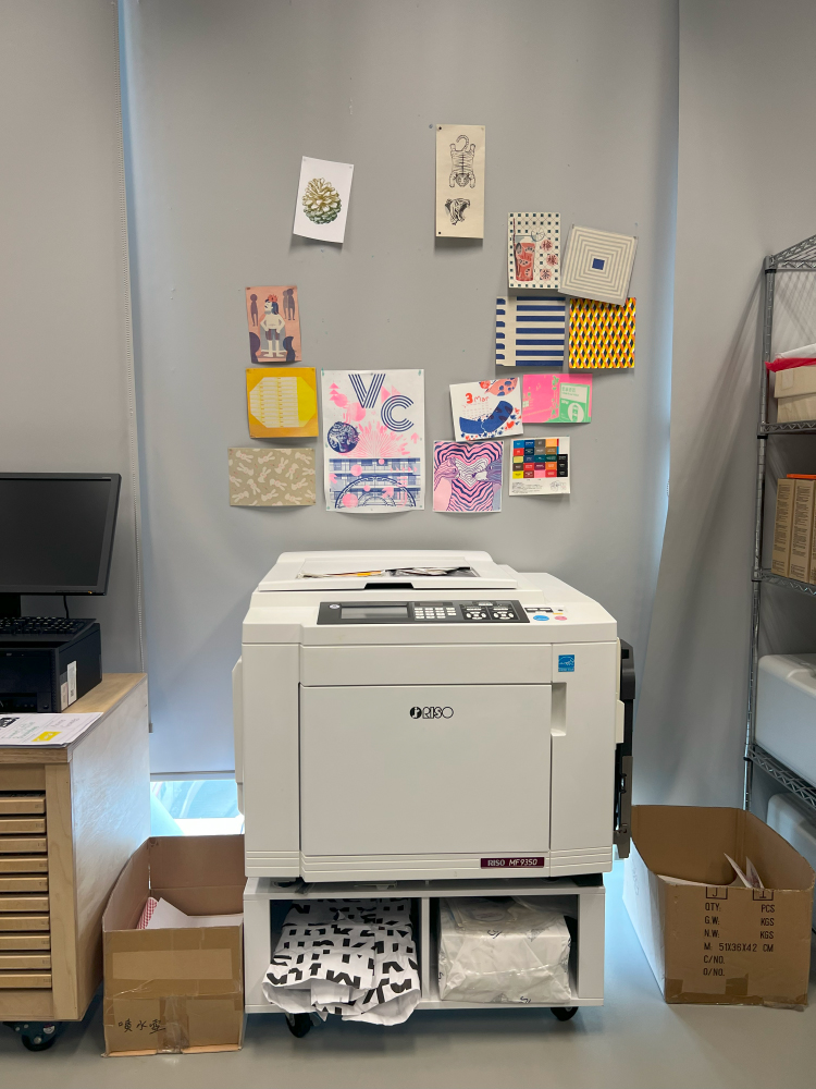 RISOGRAPH used in HKDI