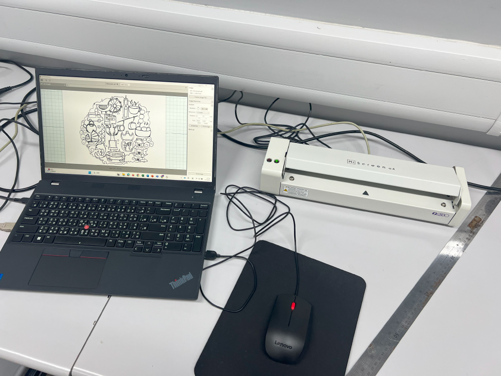 授業で使われているMiScreen a4