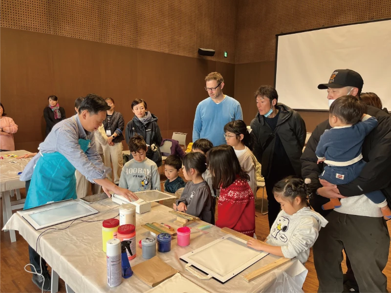 MiScreen a4ワークショップ開始_製版